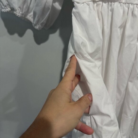 Abercrombie & Fitch Emerson Poplin Mini Dress - Picture 6 of 10